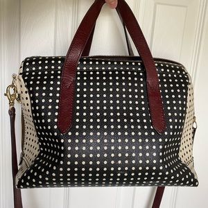 Fossil sydney satchel
